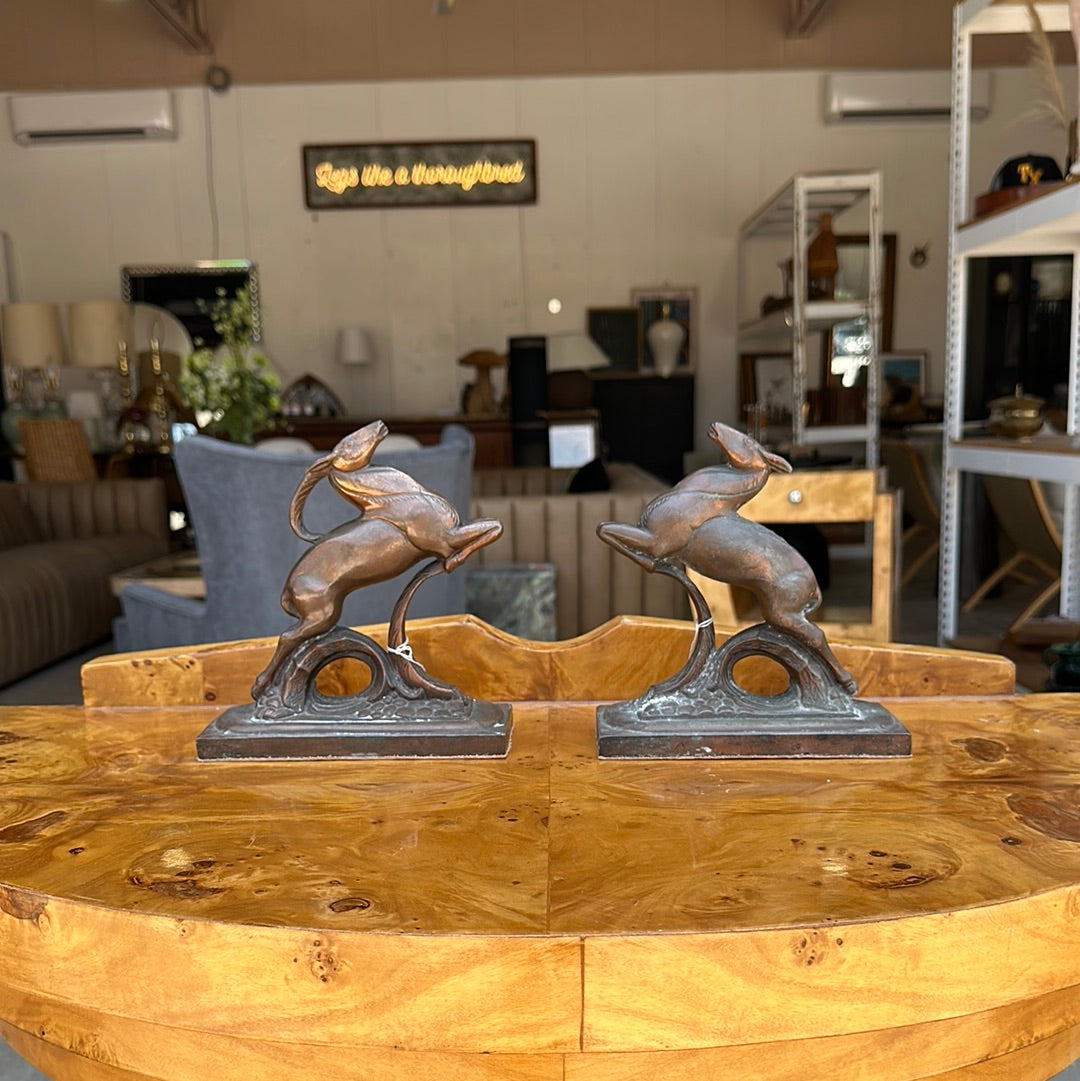 Gazelle bookends
