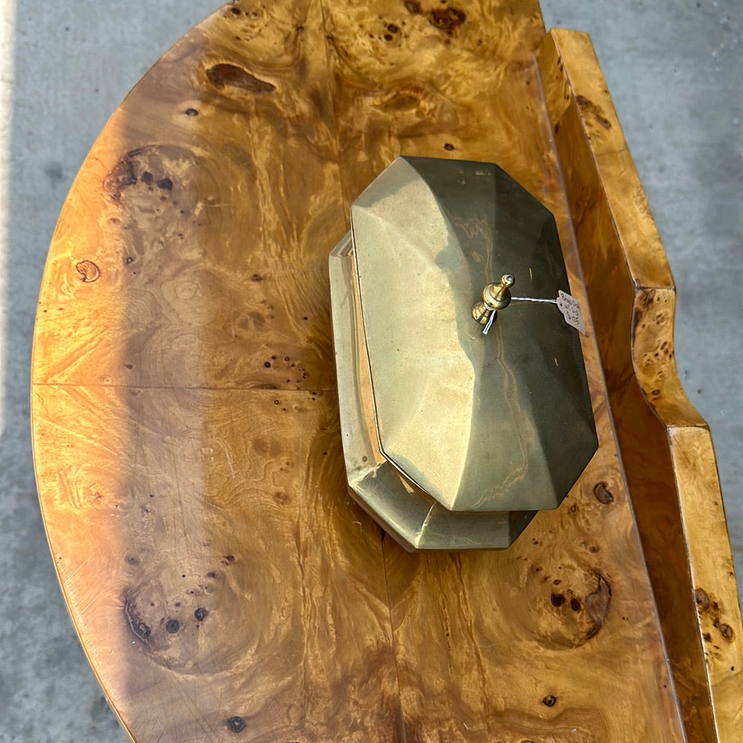 Brass dish with lid