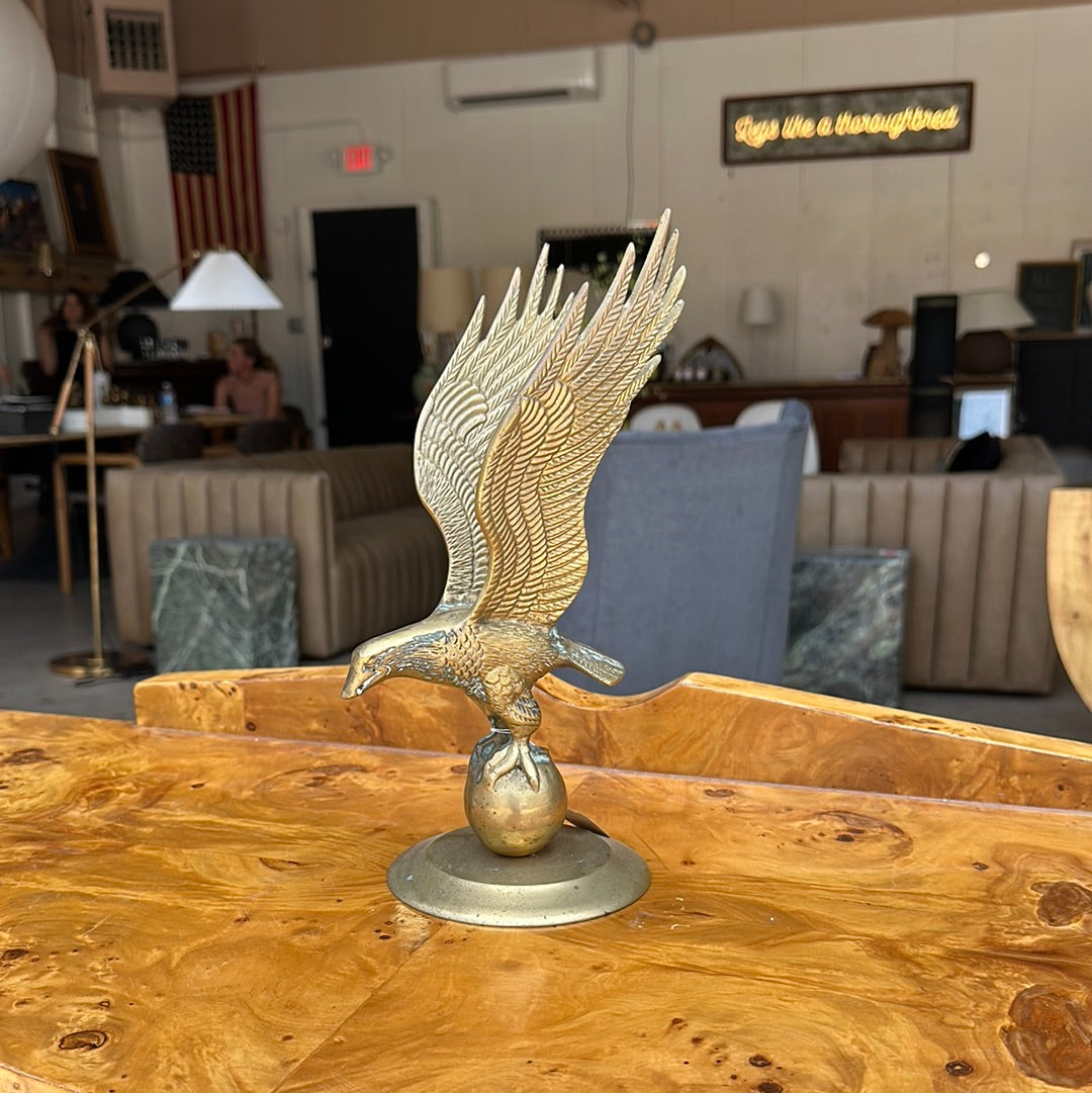 Vintage brass eagle